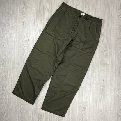 CP Company Loose Trousers - Ivy Green