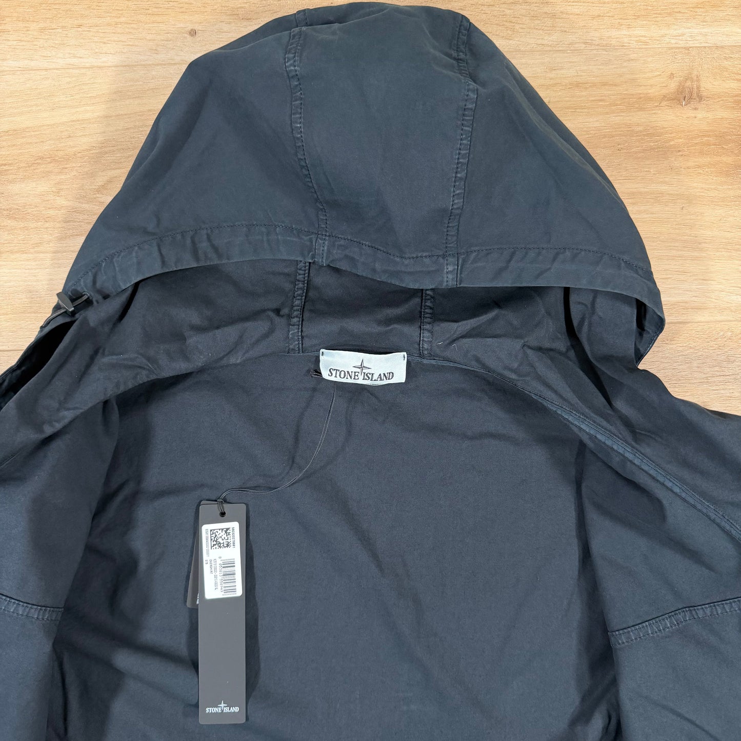 Stone Island Supima Cotton Twill Stretch-TC Jacket in Navy