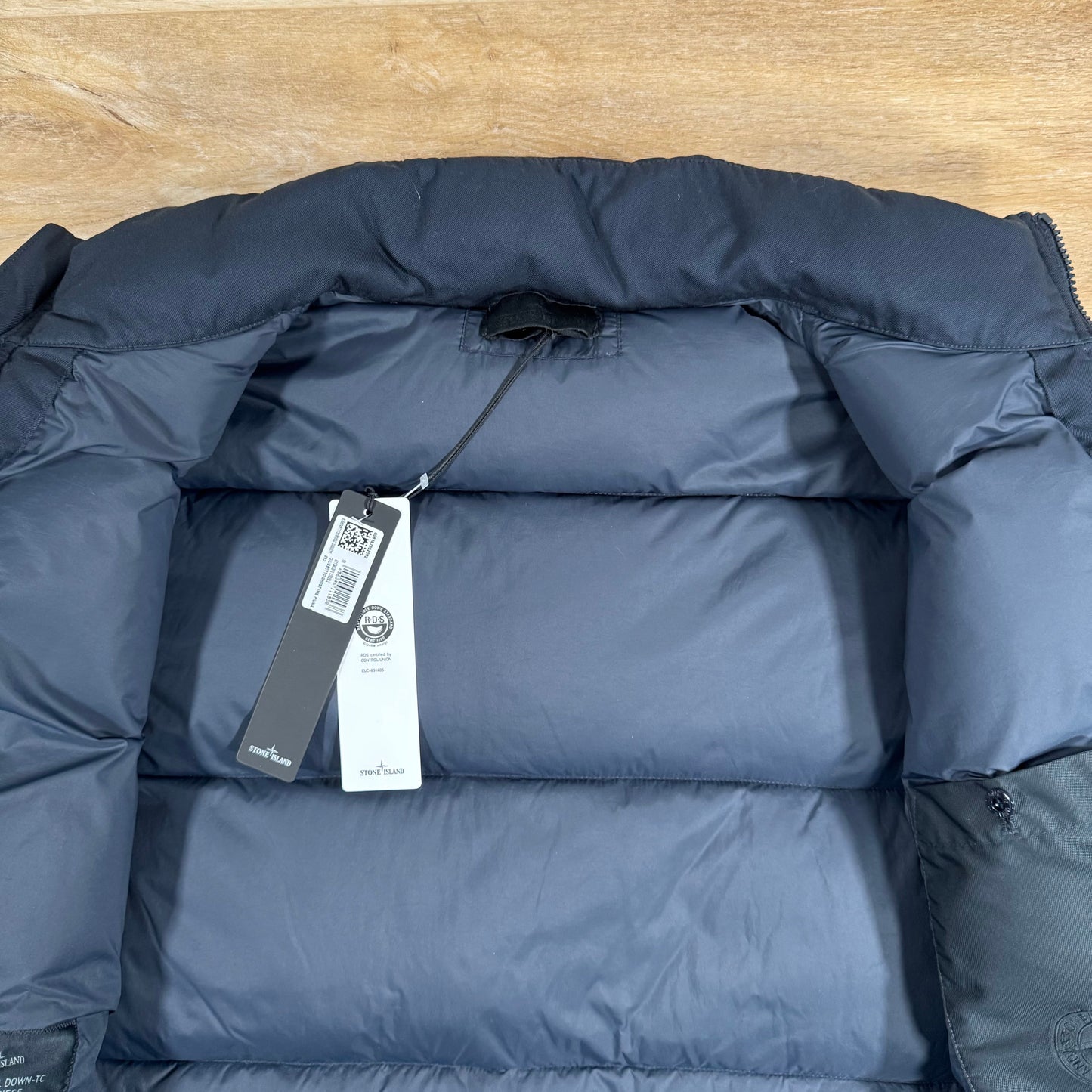 Stone Island Down-TC Ghost Jacket in Navy