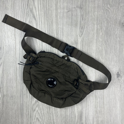 CP Company Zip Chrome Bag - Ivy Green