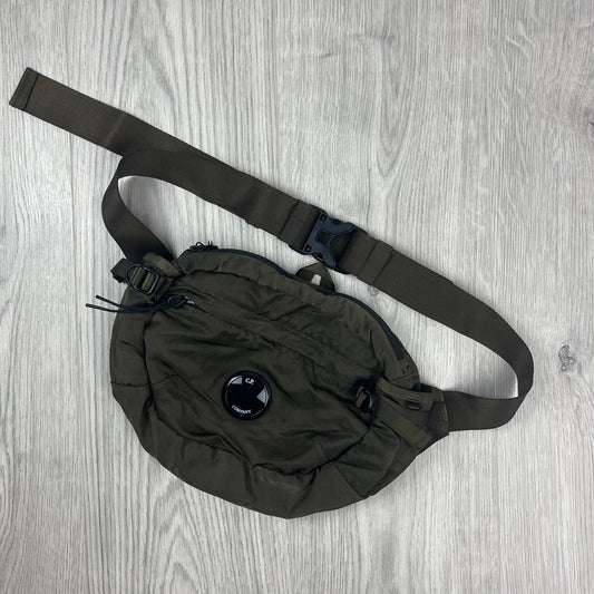CP Company Zip Chrome Bag - Ivy Green