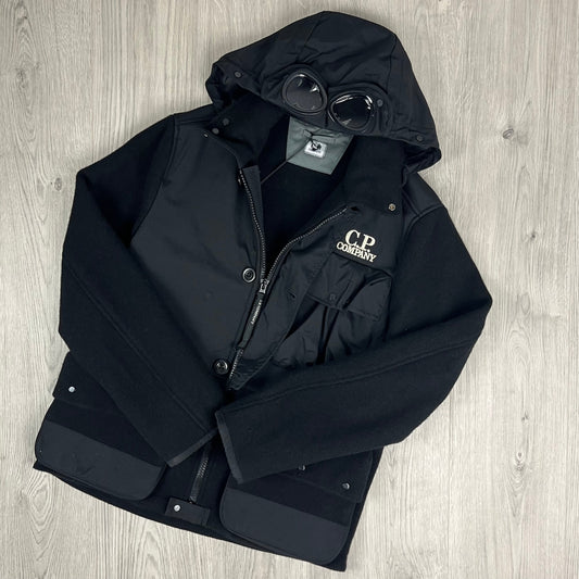 CP Company Duffel Goggle Jacket - Black