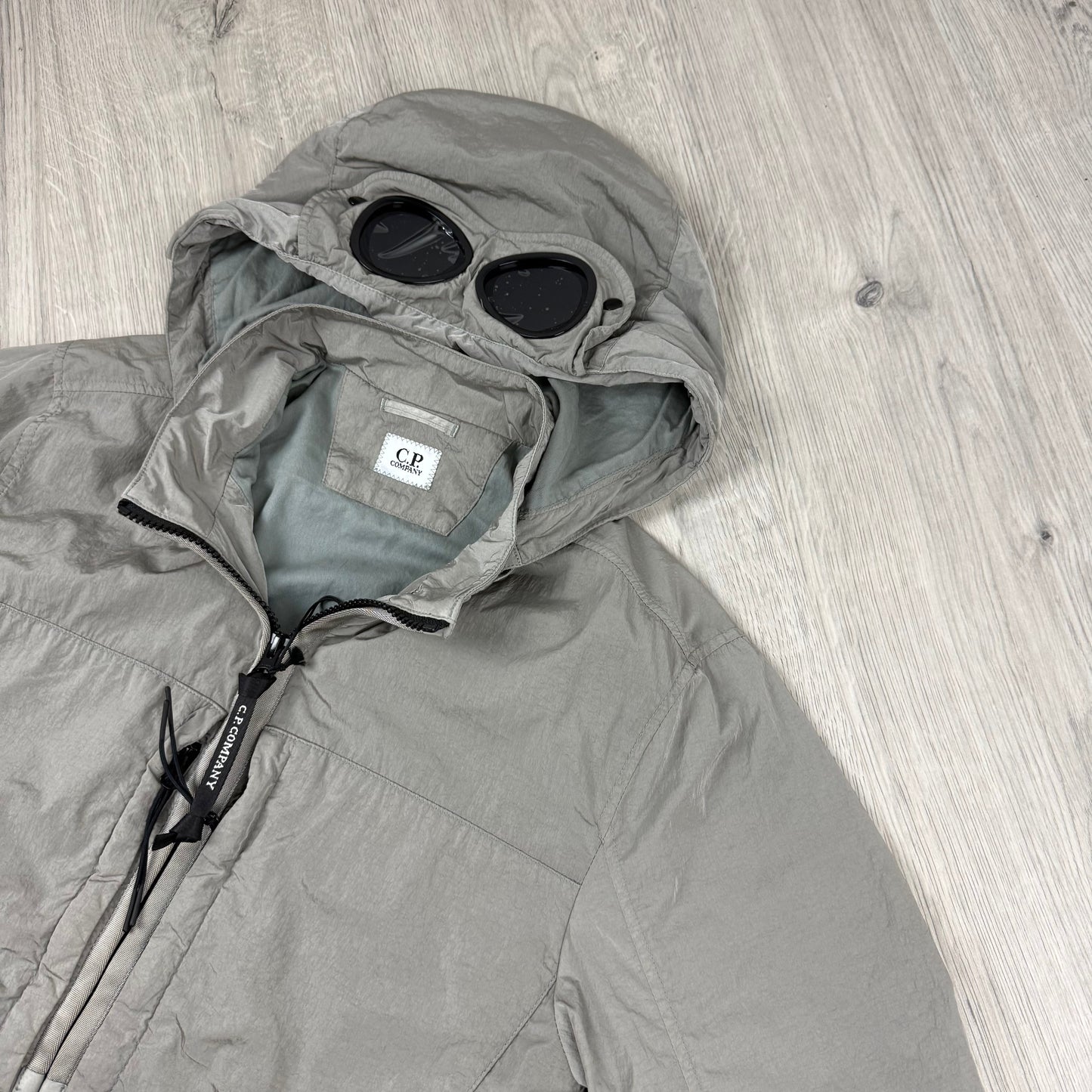 CP Company Goggle Zip Overshirt - Moonmist