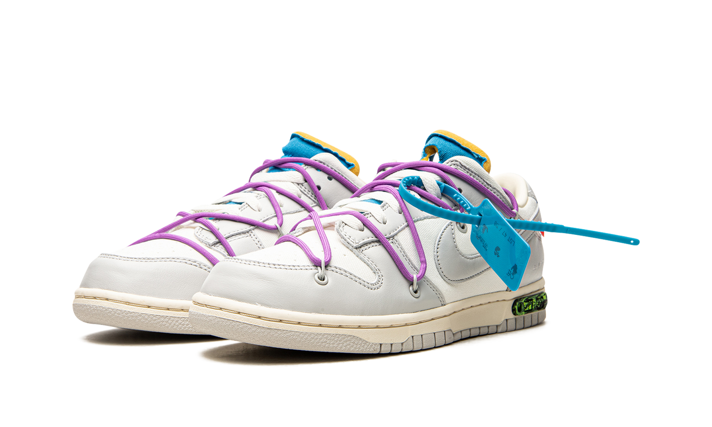 Dunk Low "Off-White - Lot 47" DM1602 125