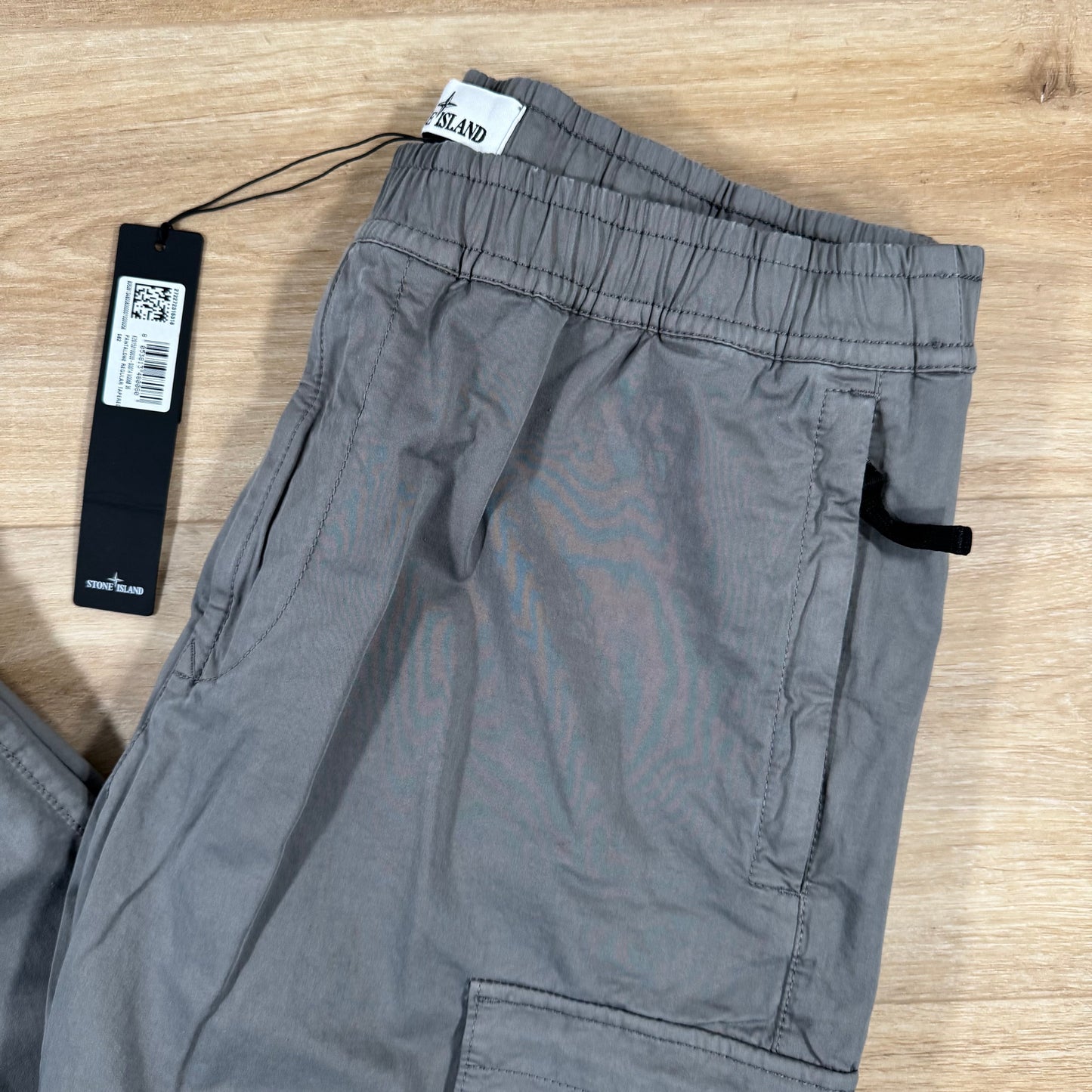 Stone Island Stretch Cargo Pants in Cement