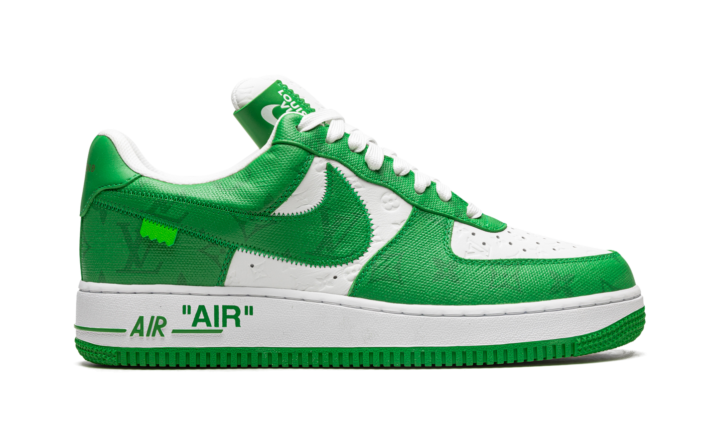 Louis Vuitton Air Force 1 Low "Virgil Abloh - White/Green" 1A9V9U