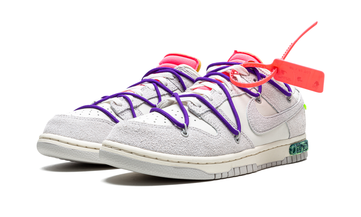 DUNK LOW "Off-White - Lot 15" DJ0950 101