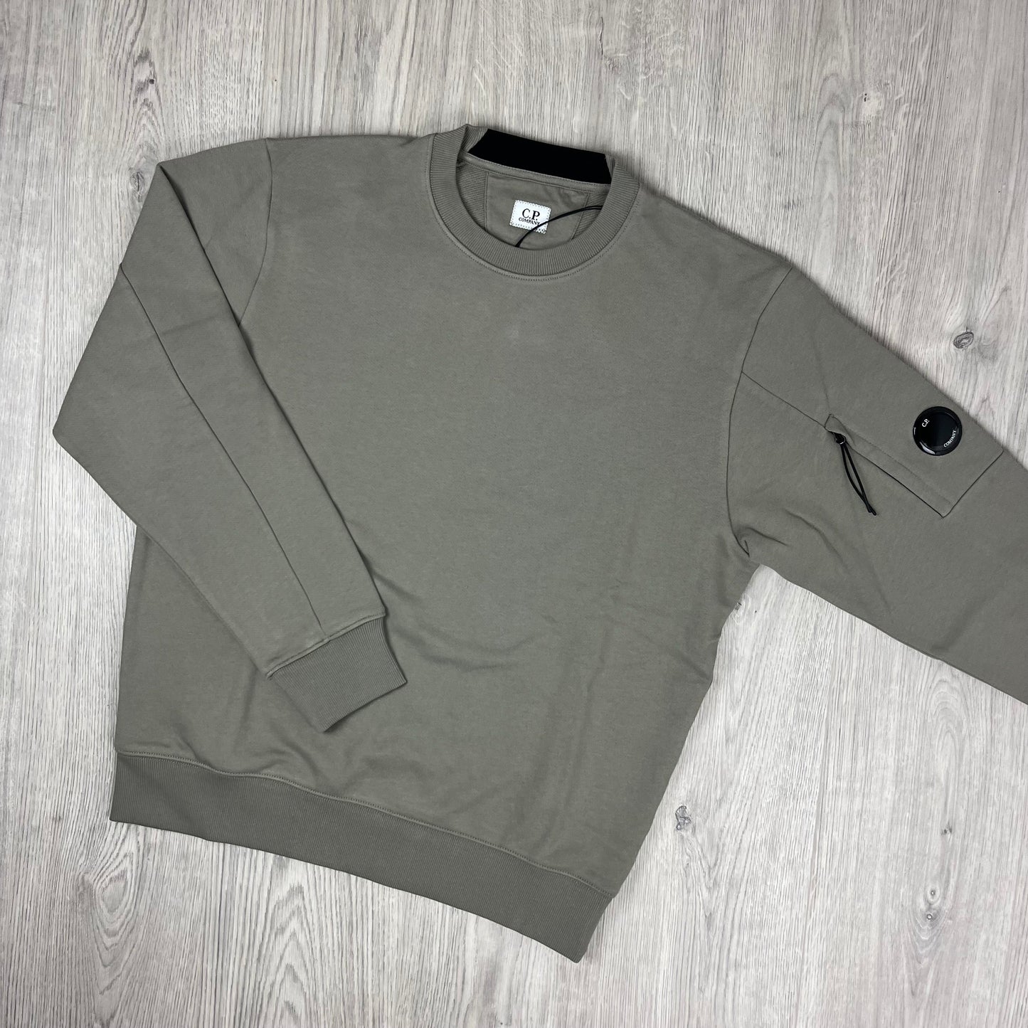 CP Company Raised Fleece Sweatshirt - Fallen Rock