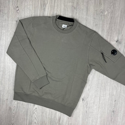 CP Company Raised Fleece Sweatshirt - Fallen Rock