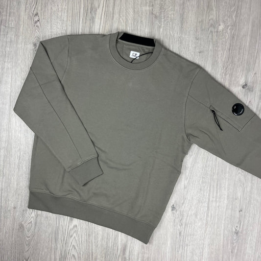 CP Company Raised Fleece Sweatshirt - Fallen Rock