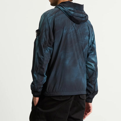 Stone Island Skin Touch Nylon-TC Corrosion Jacket in Black