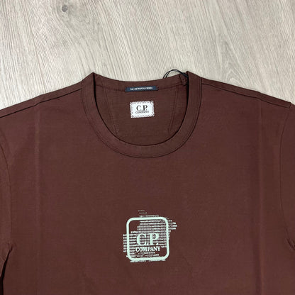 CP Company Metropolis T-Shirt - Rum Raisin
