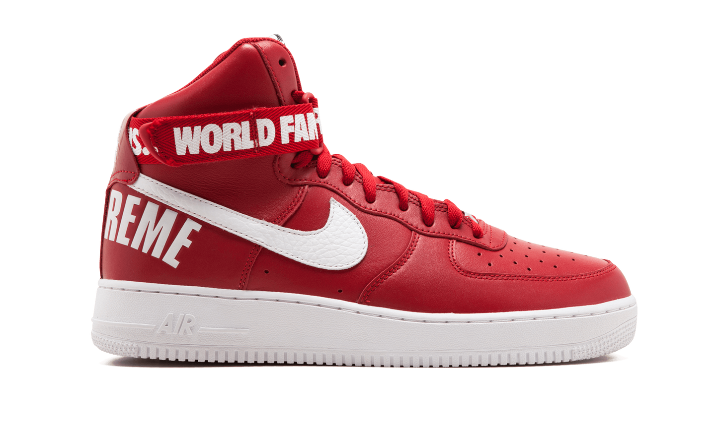Air Force 1 High Supreme SP "Red" 698696 610