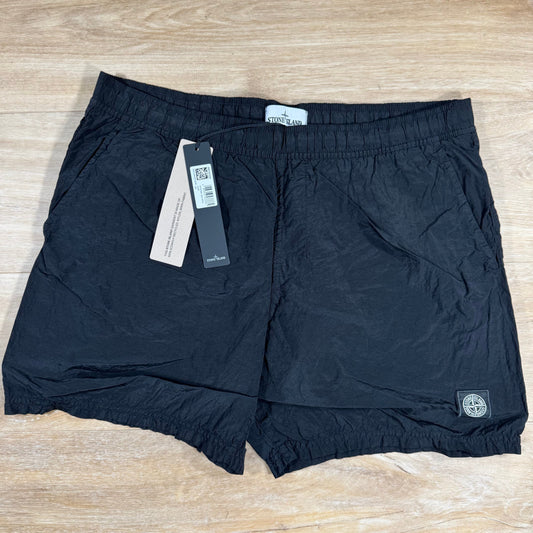 Stone Island Nylon Metal Swim Shorts in Black