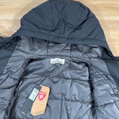 Stone Island Micro Twill Padded Jacket in Black