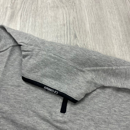CP Company Light Fleece Zip Sweatshirt - Grey