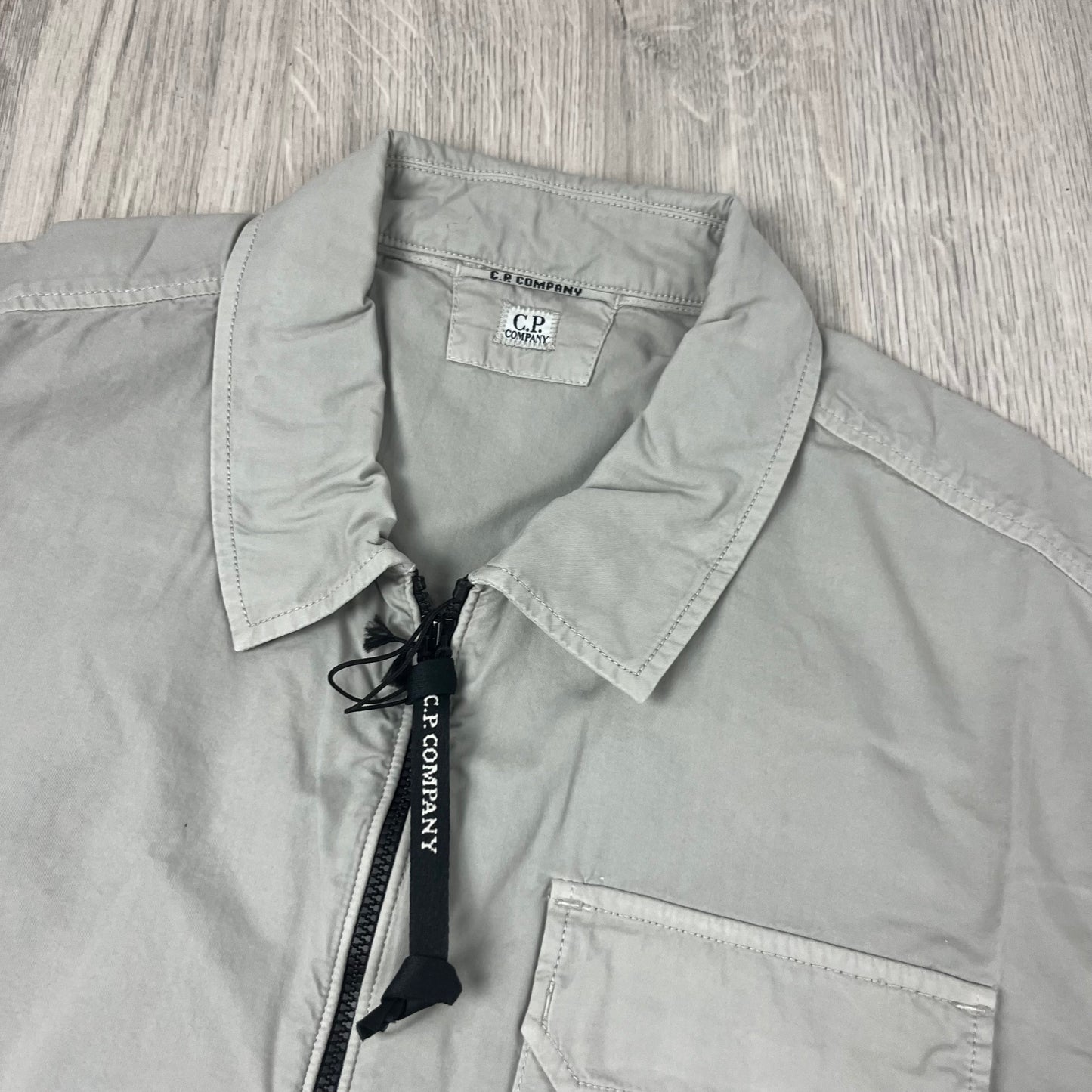 CP Company Zip Overshirt - London Fog