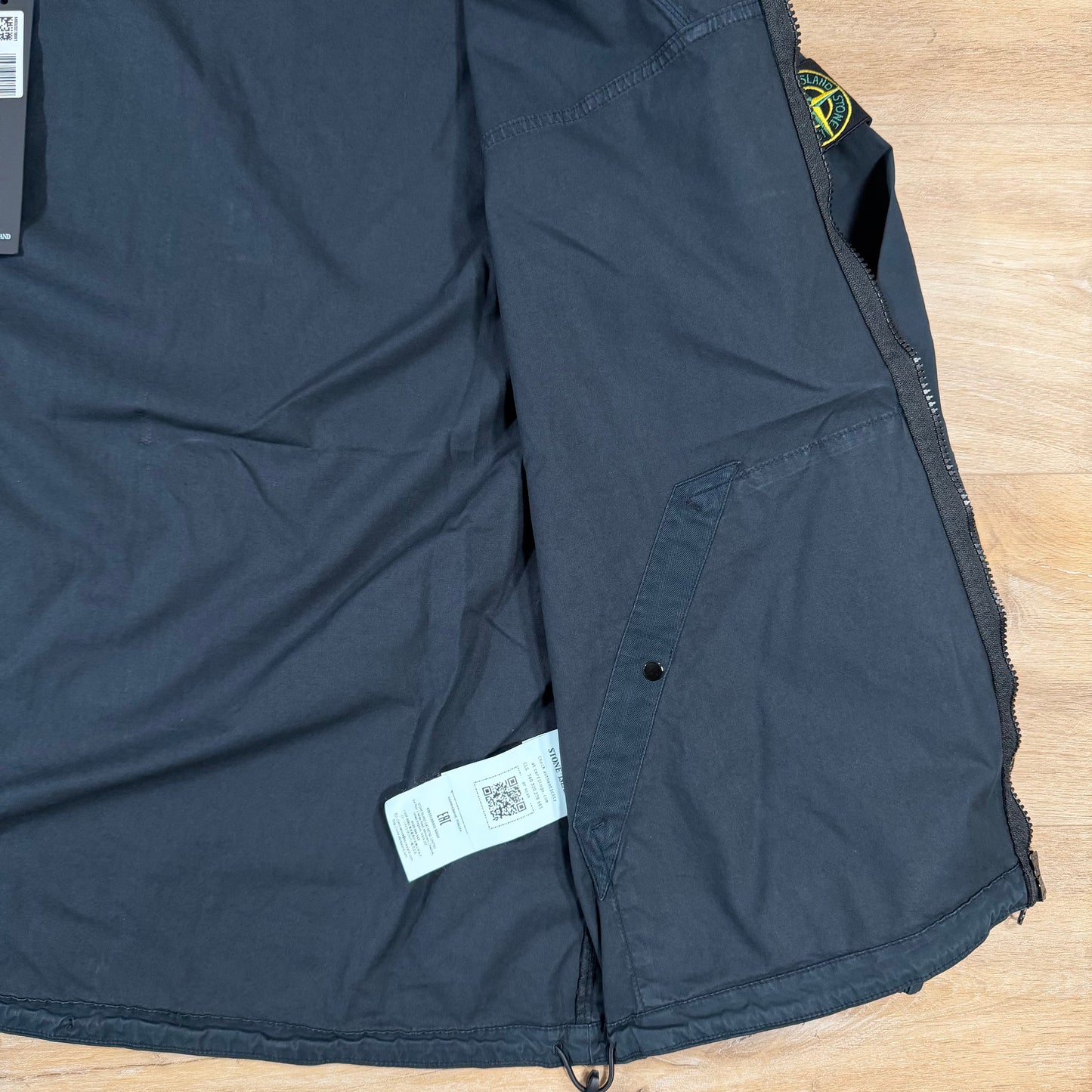 Stone Island Supima Cotton Twill Stretch-TC Jacket in Navy