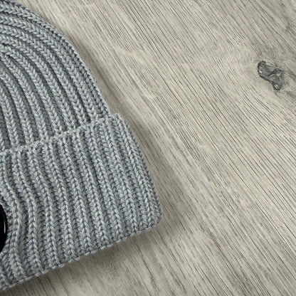 CP Company Lens Beanie - Moon Melange