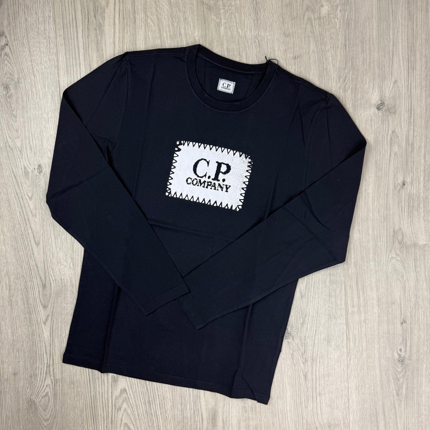 CP Company Stamp T-Shirt - Navy
