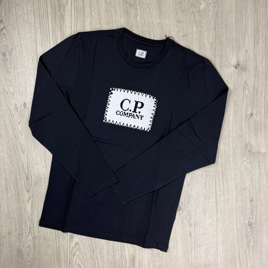 CP Company Stamp T-Shirt - Navy