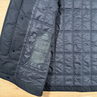 Stone Island Ghost Weatherproof Cotton Canvas Parka in Navy
