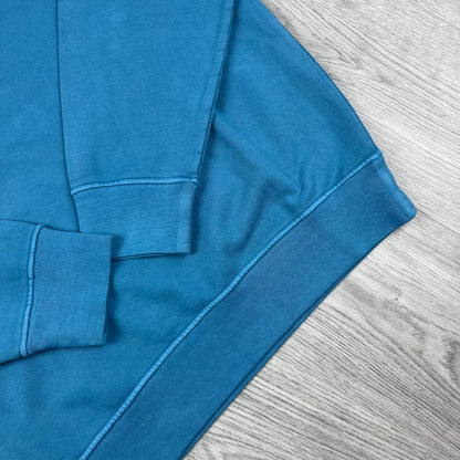 CP Company Patch Sweatshirt - Aegean Blue
