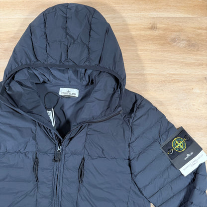 Stone Island Seamless Tunnel Nylon Down-TC Jacket in Navy