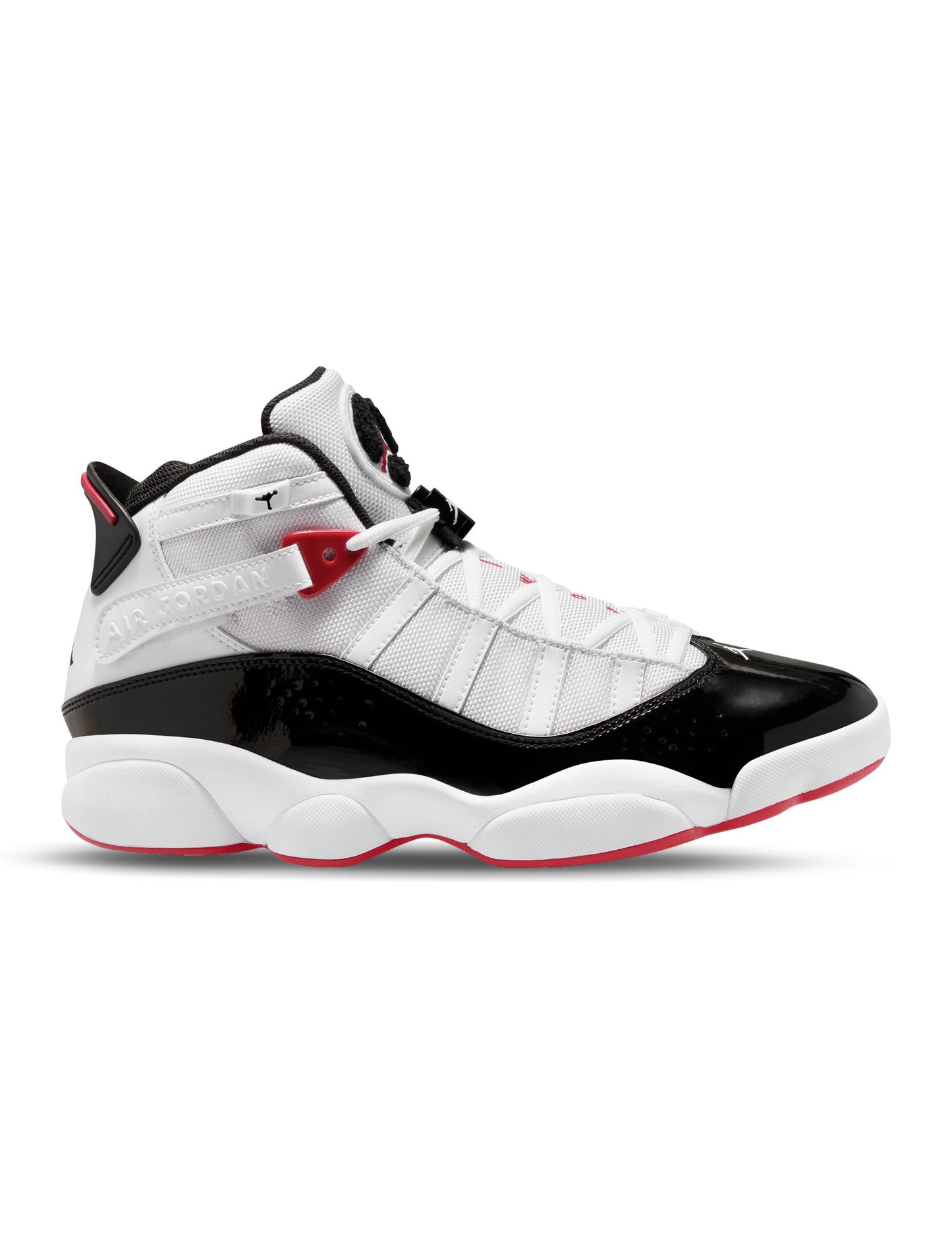 Air Jordan Mens 6 Rings - White/Black