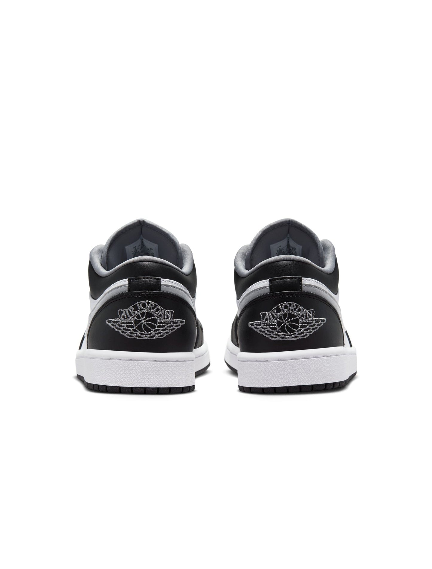 Air Jordan Mens 1 Low - Black/Particle Grey