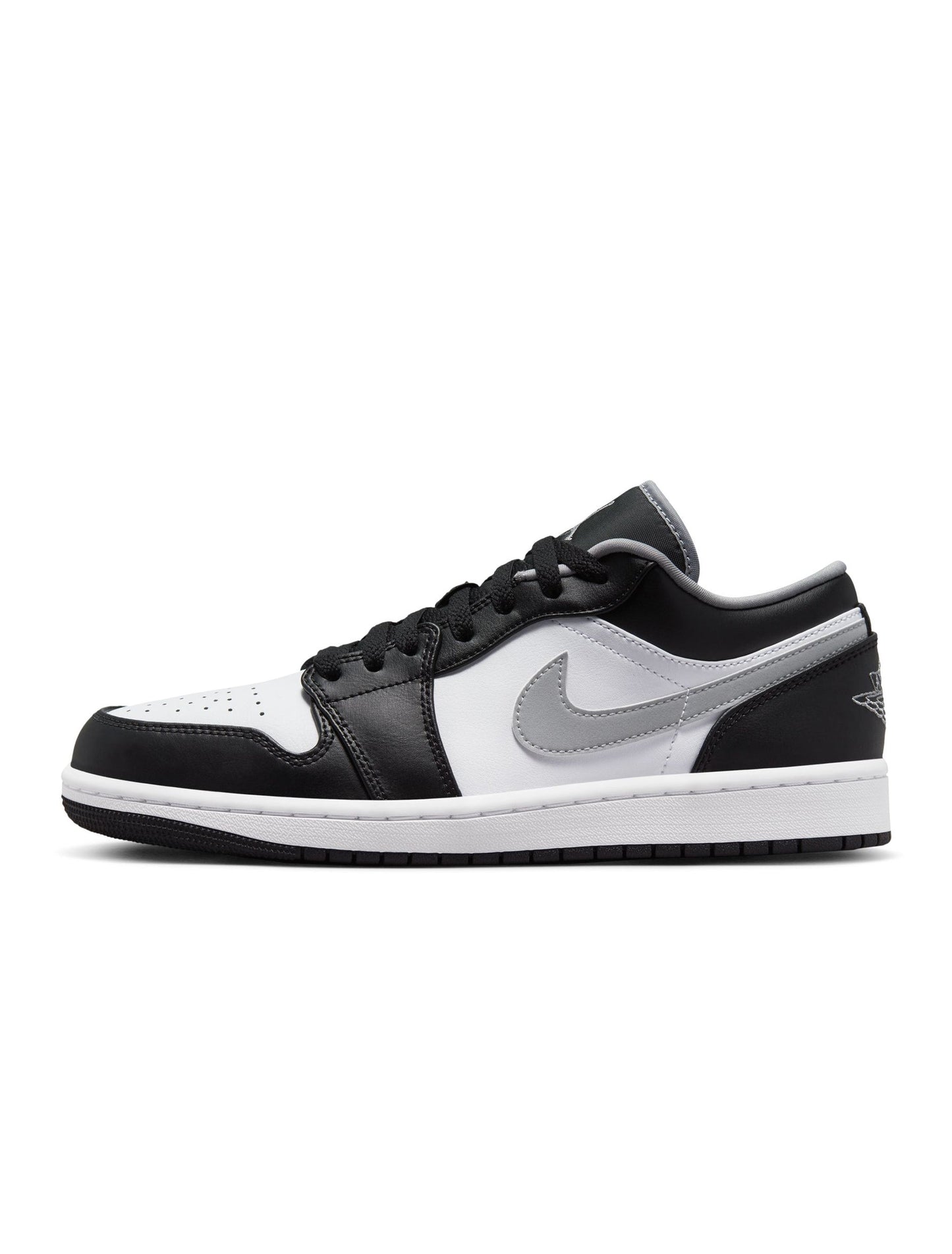 Air Jordan Mens 1 Low - Black/Particle Grey