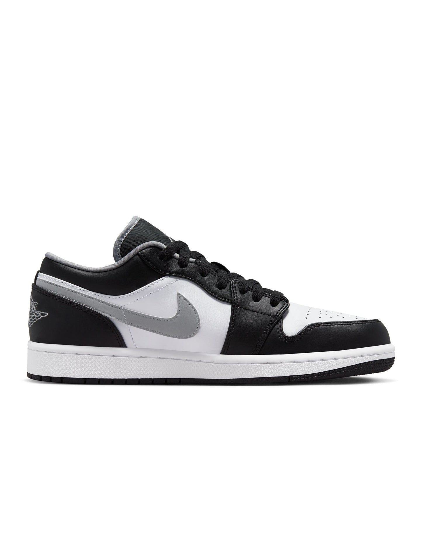 Air Jordan Mens 1 Low - Black/Particle Grey