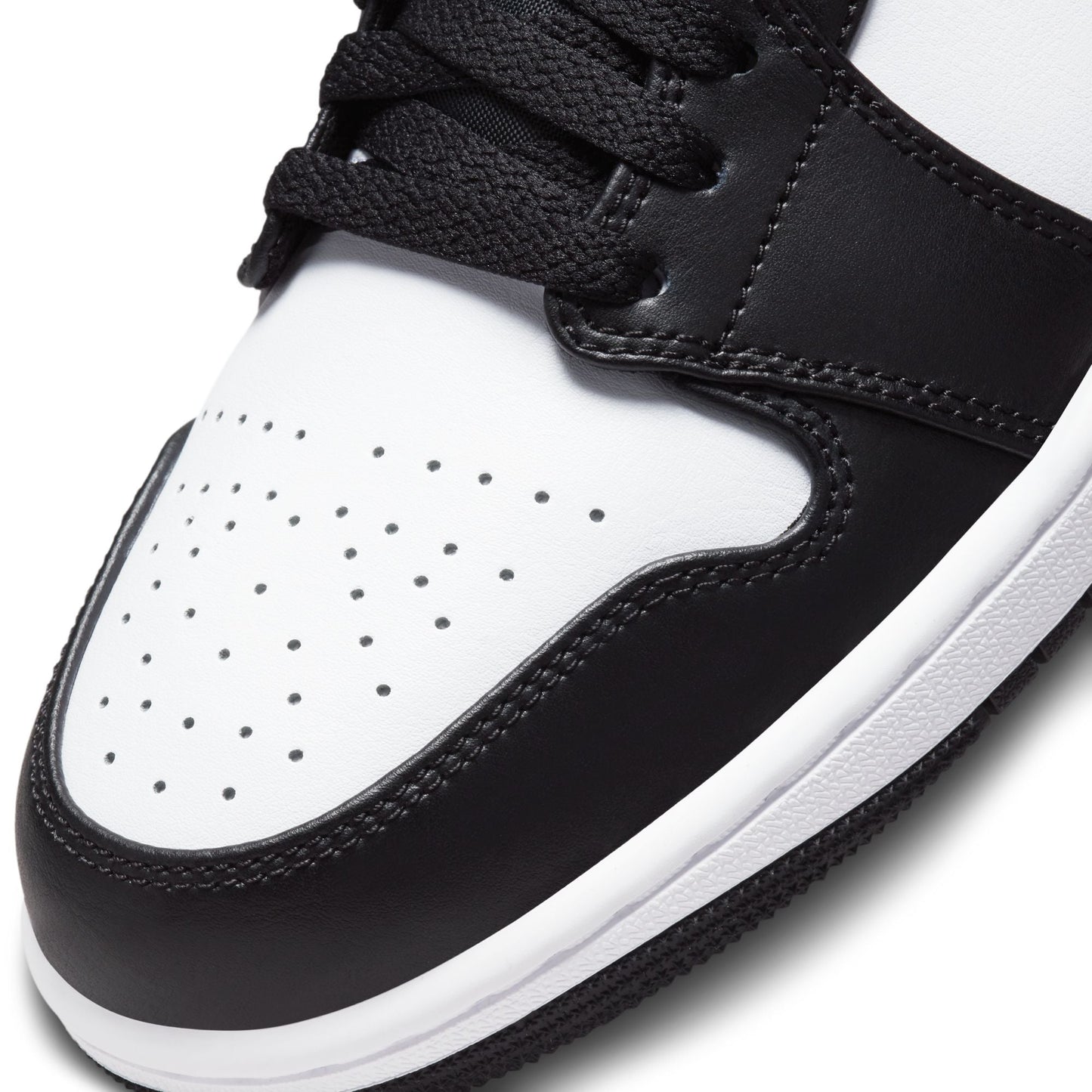 Air Jordan Mens 1 Low - Black/Particle Grey