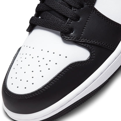 Air Jordan Mens 1 Low - Black/Particle Grey