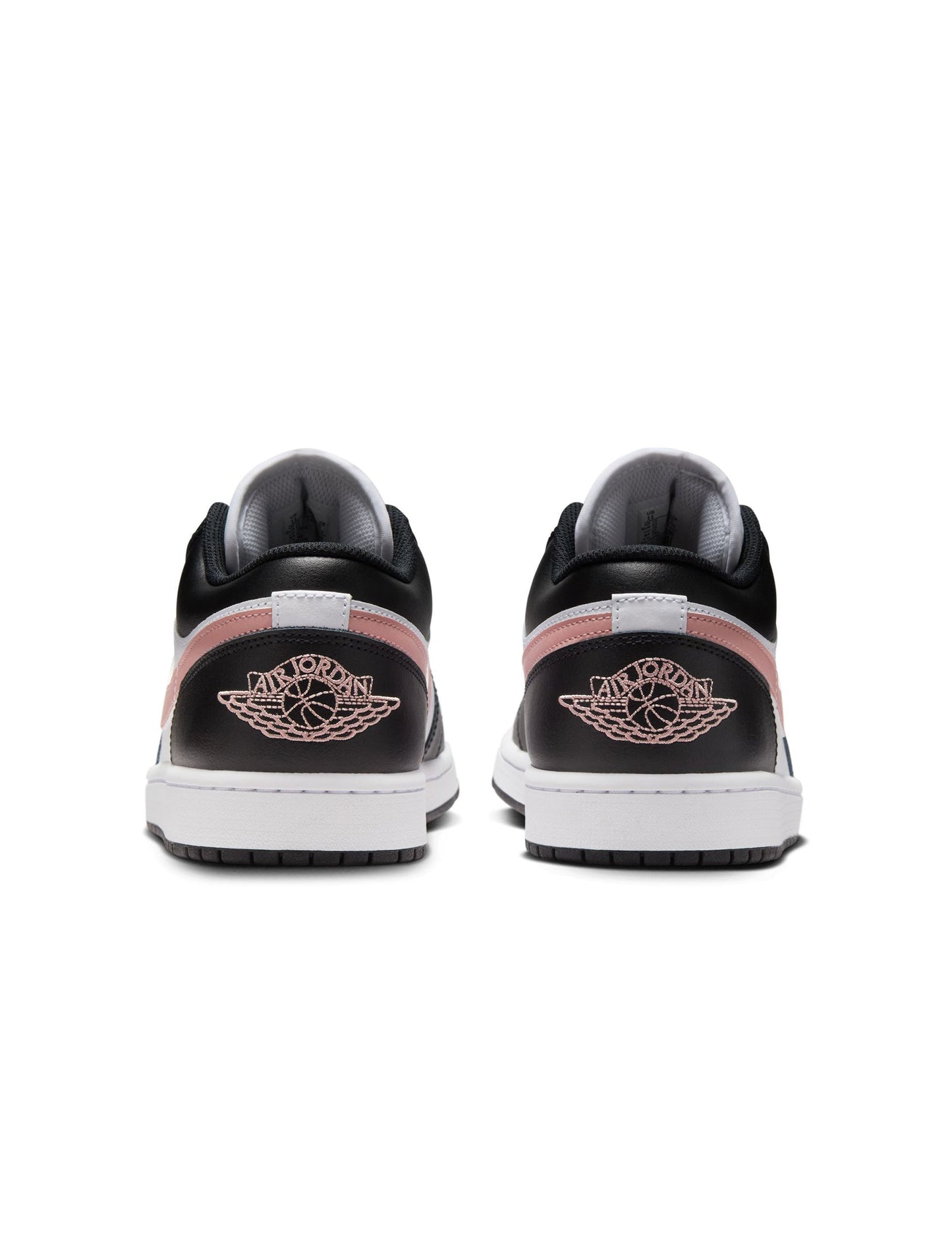 Air Jordan Mens 1 Low - White/Rust Pink