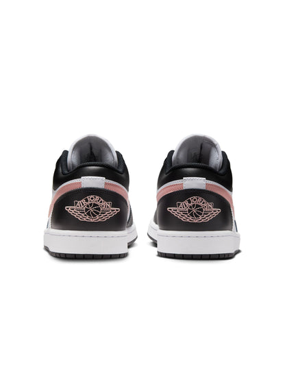 Air Jordan Mens 1 Low - White/Rust Pink