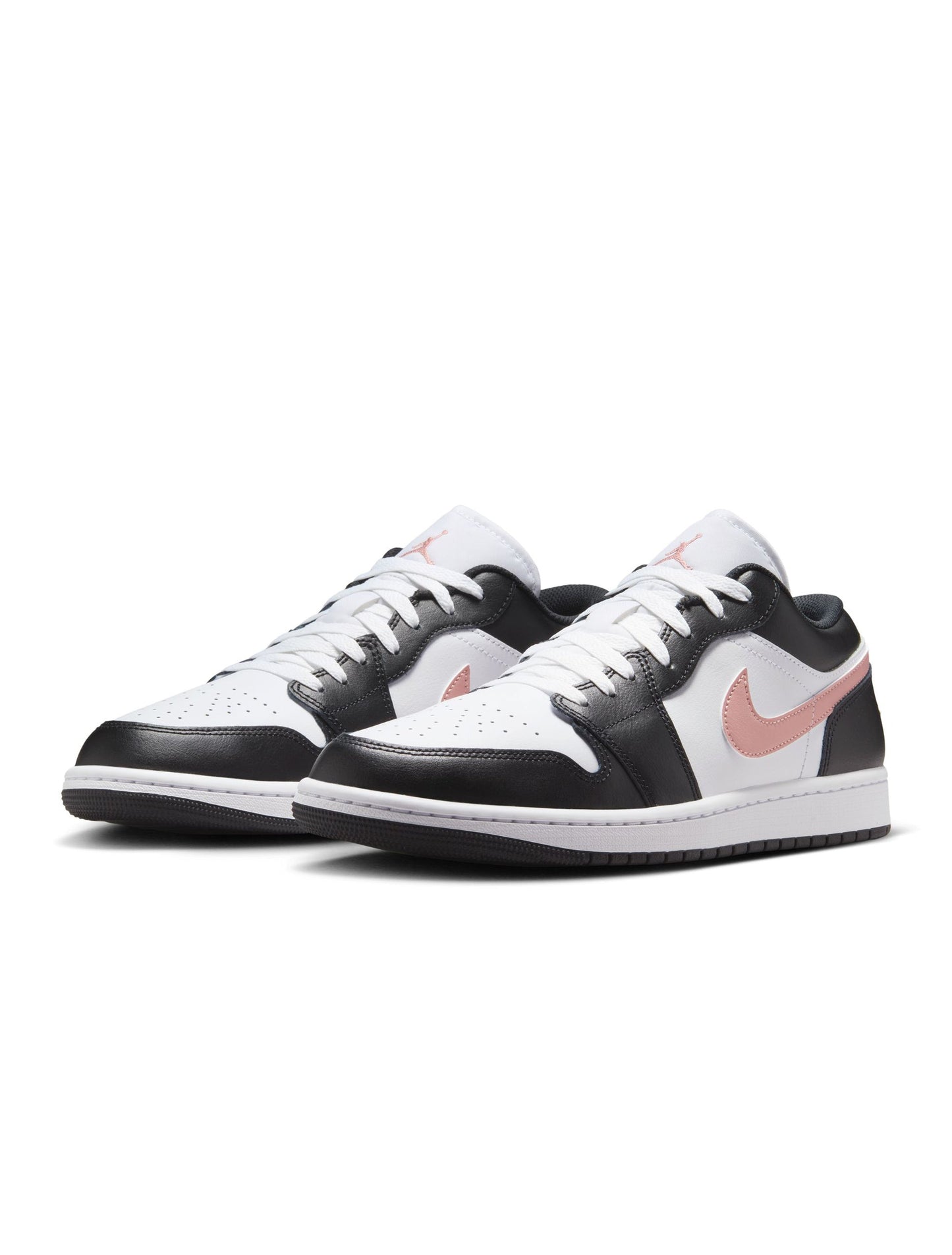 Air Jordan Mens 1 Low - White/Rust Pink