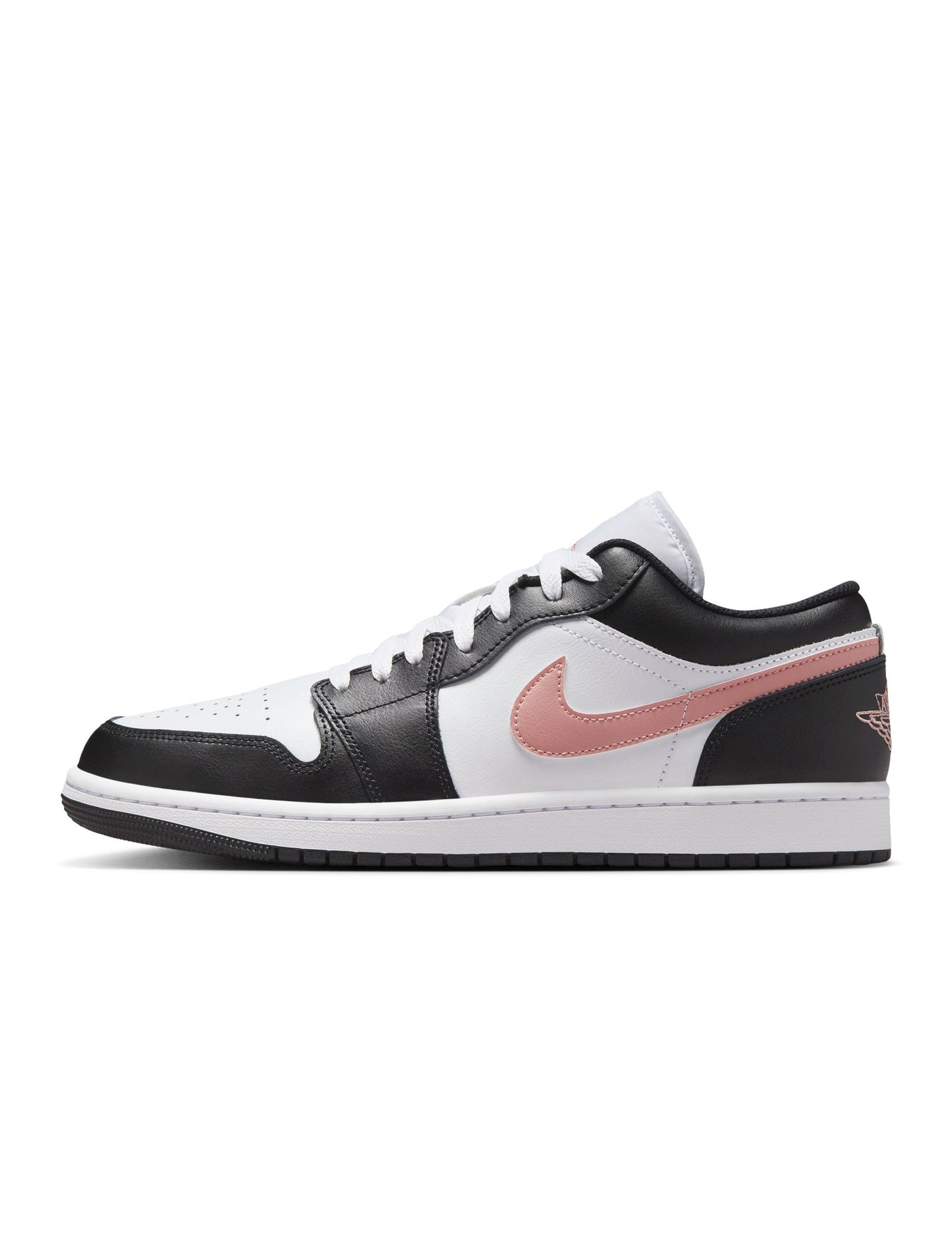 Air Jordan Mens 1 Low - White/Rust Pink