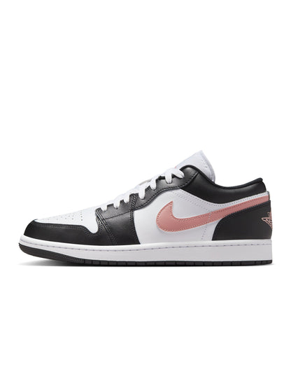 Air Jordan Mens 1 Low - White/Rust Pink