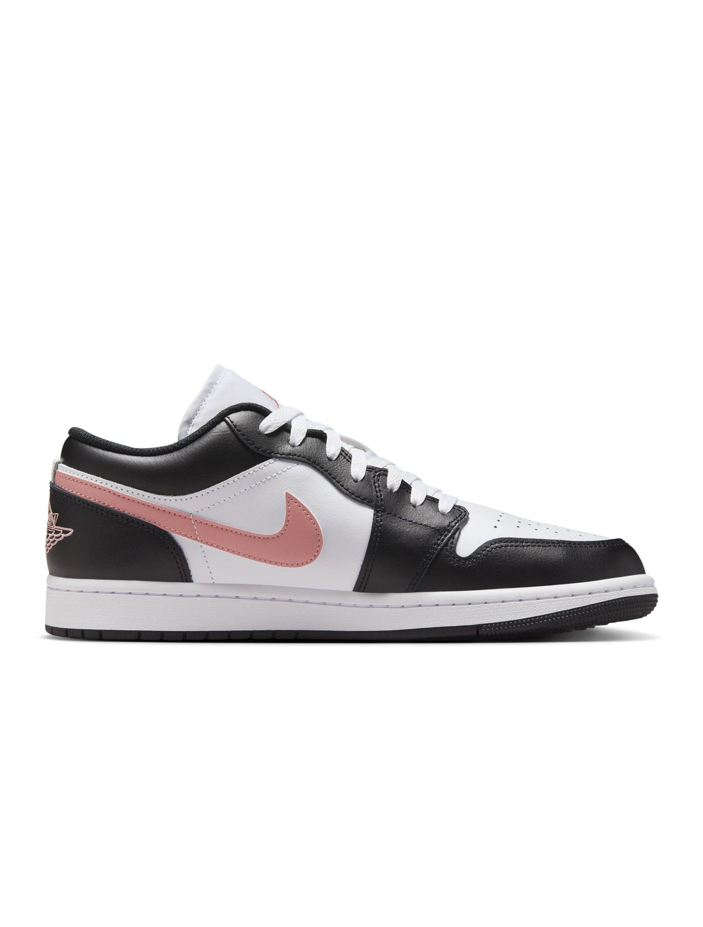 Air Jordan Mens 1 Low - White/Rust Pink