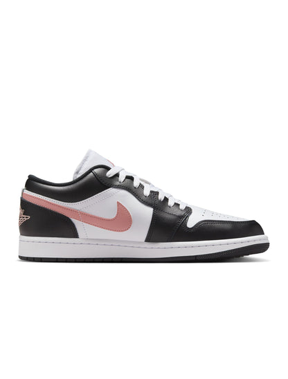 Air Jordan Mens 1 Low - White/Rust Pink