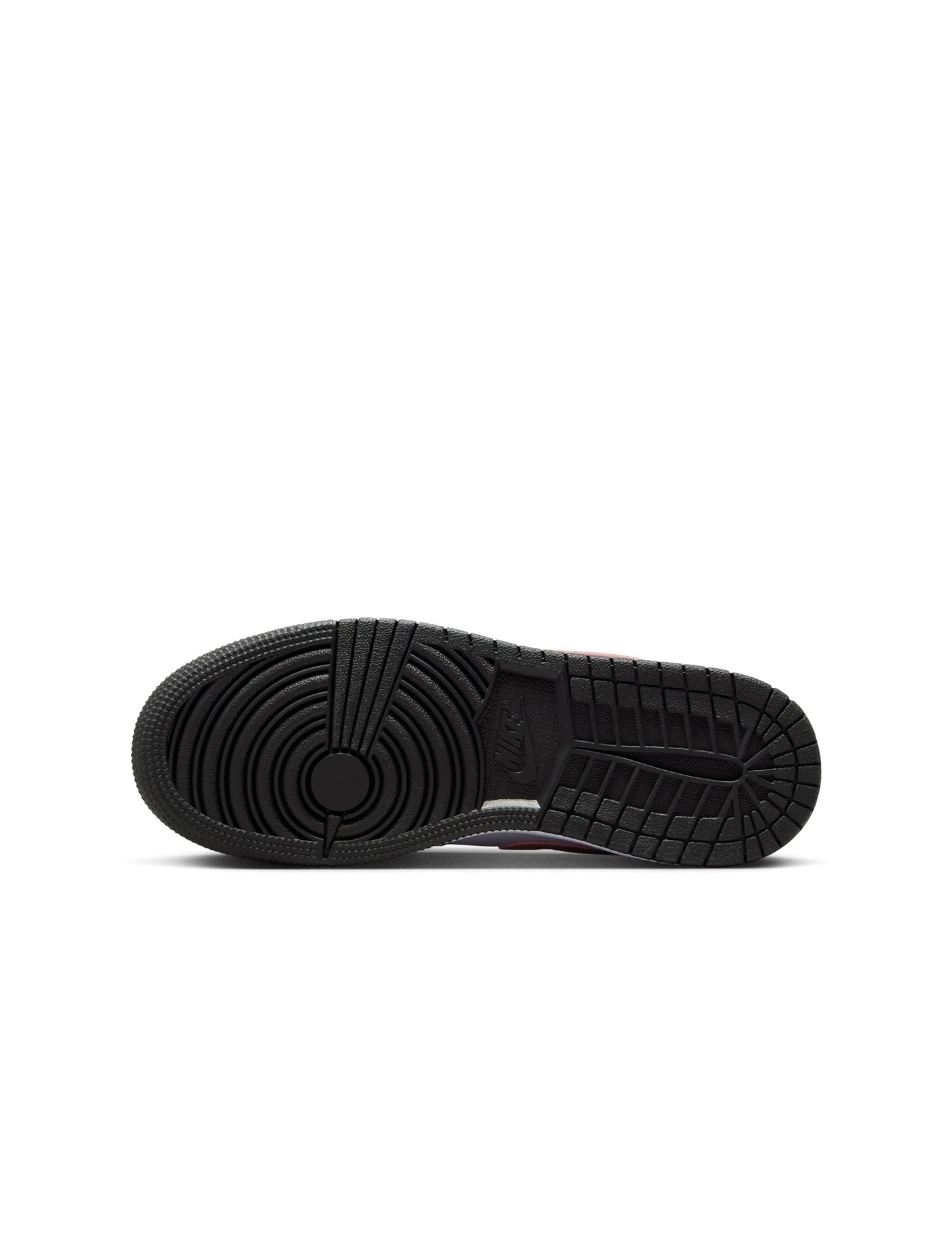 Air Jordan Big Kids 1 Low - White/Rustic Pink