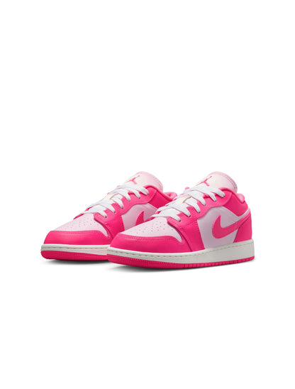 Air Jordan Big Kids 1 Low - Hyper Pink