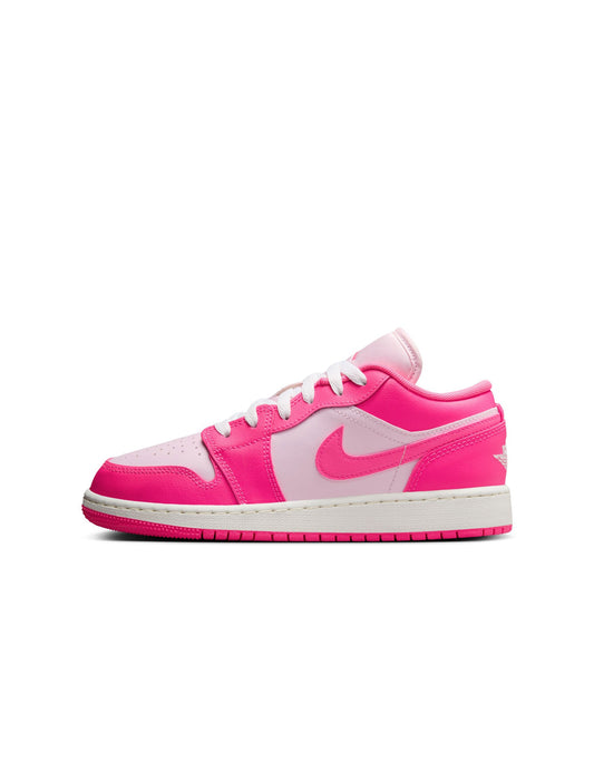 Air Jordan Big Kids 1 Low - Hyper Pink