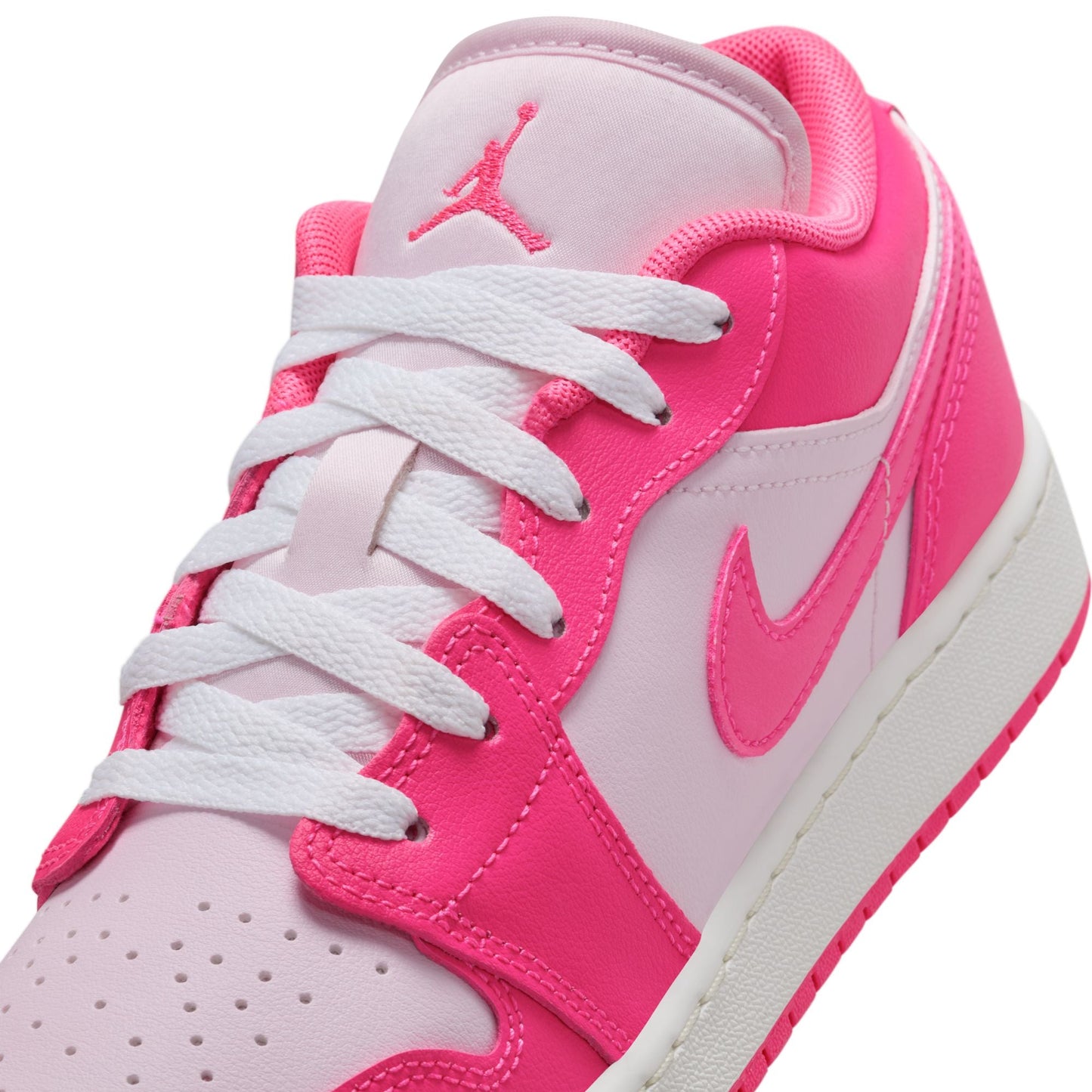 Air Jordan Big Kids 1 Low - Hyper Pink