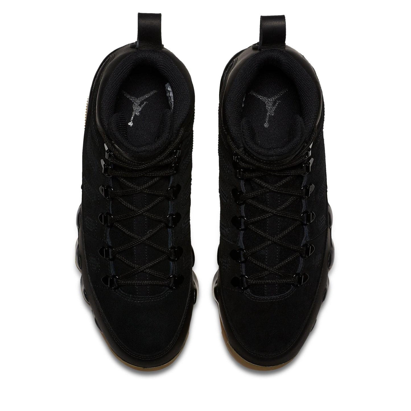 Air Jordan Mens 9 Retro - Black/Gum