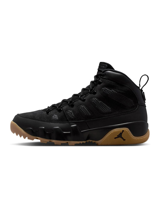 Air Jordan Mens 9 Retro - Black/Gum