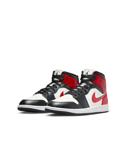 Air Jordan Womens 1 Mid - Gym Red