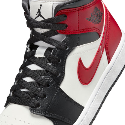 Air Jordan Womens 1 Mid - Gym Red
