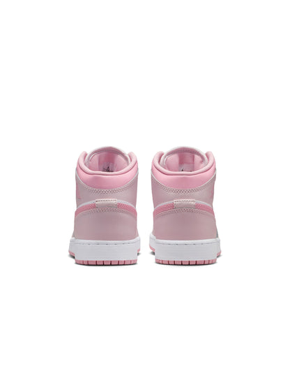 Air Jordan Big Kids 1 Mid - Pearl Pink